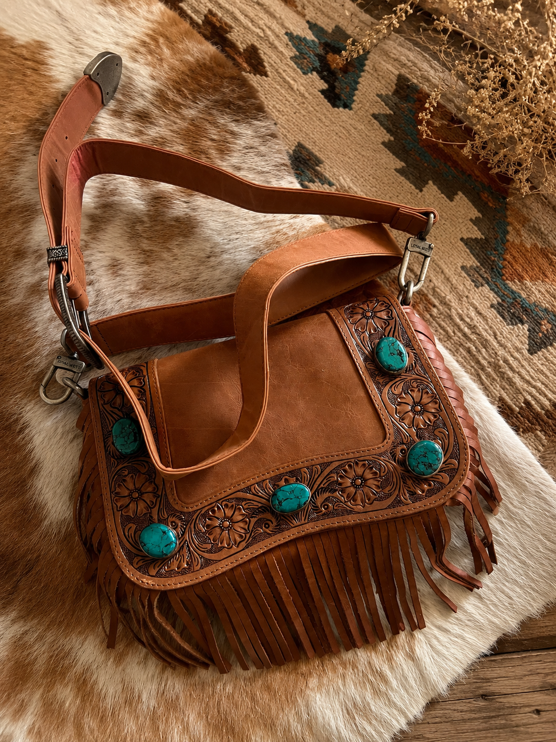 Loyal West Boho Medium Tassle Bag