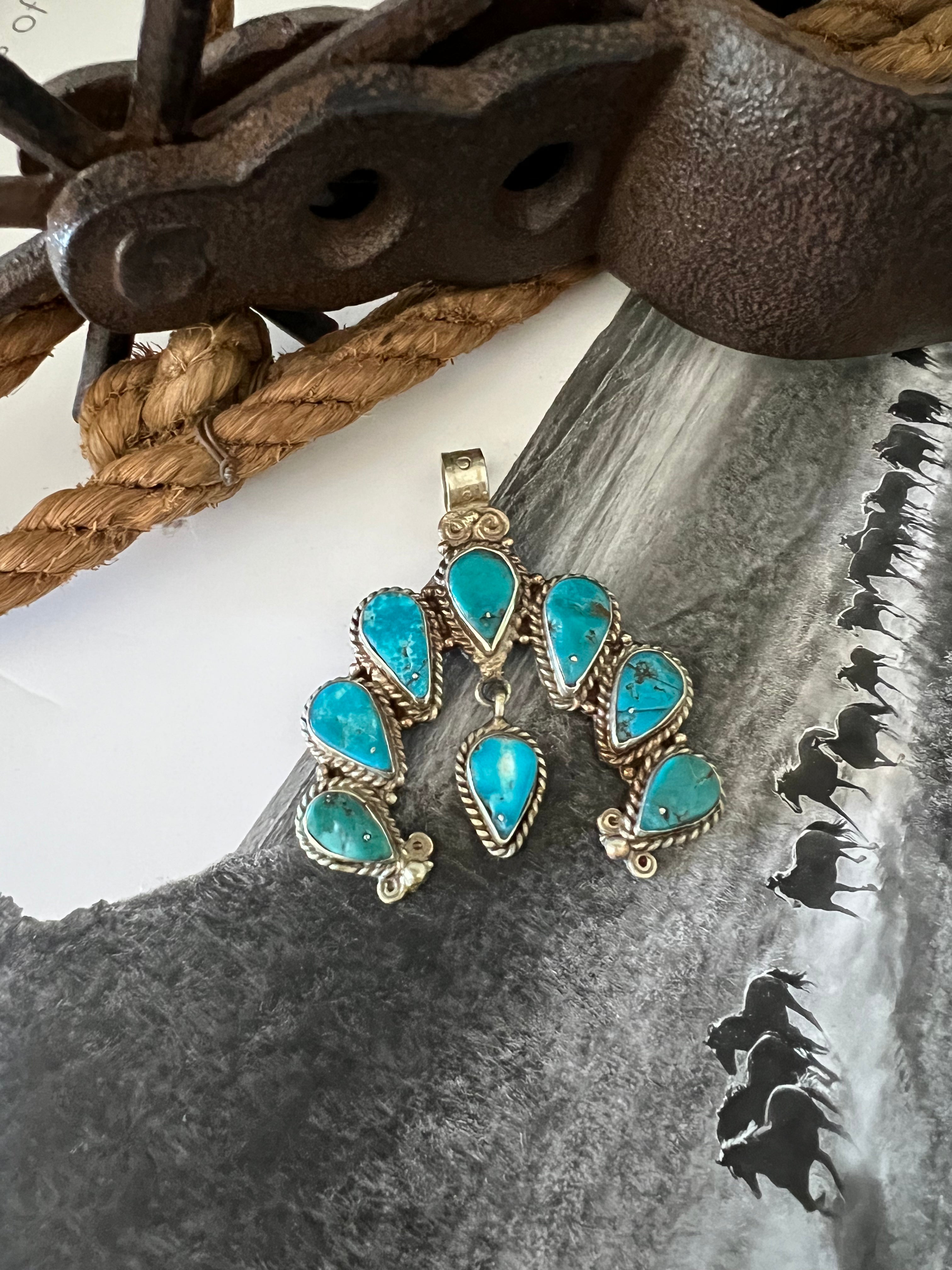 Turquoise Point Pendant