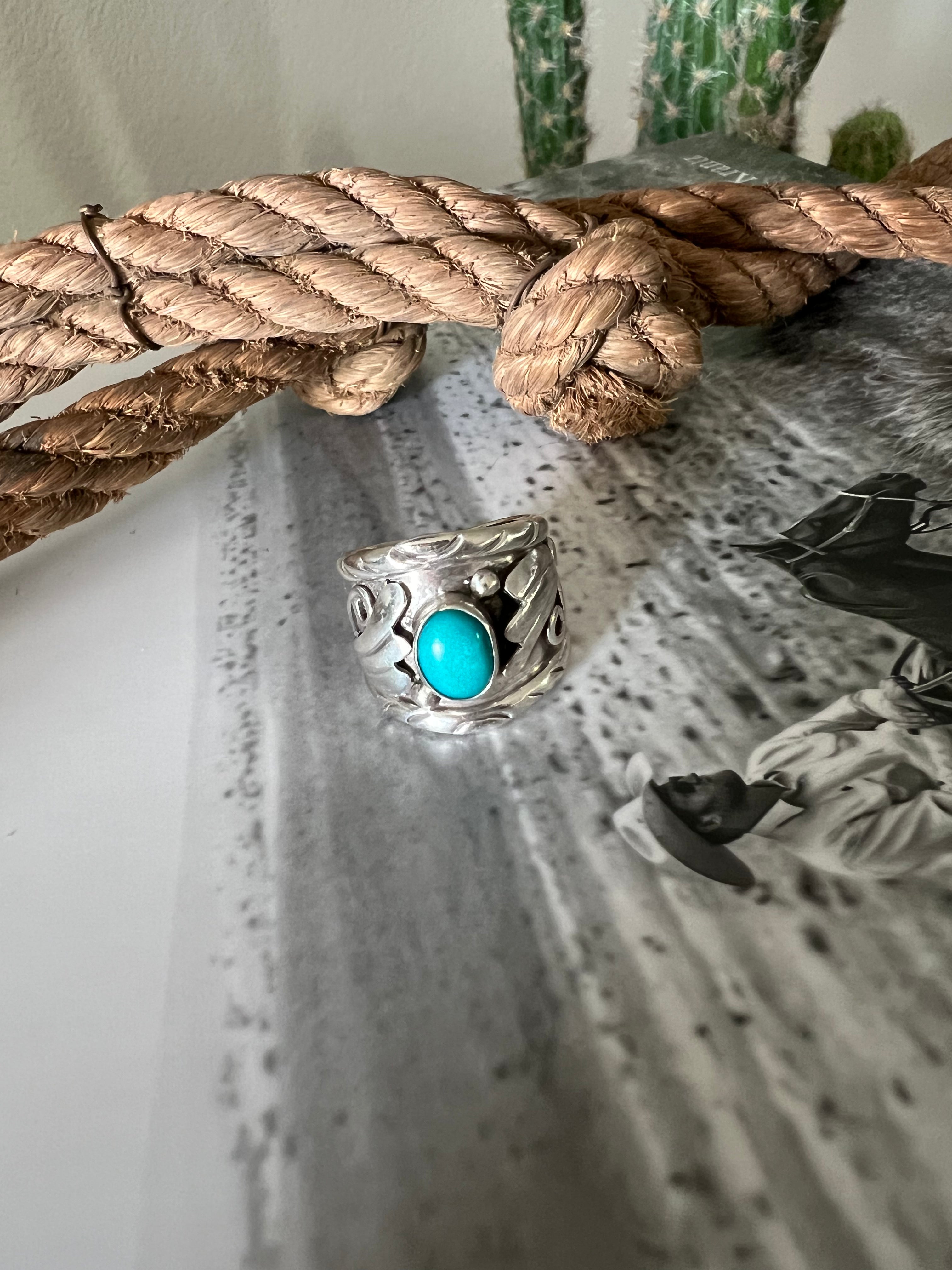 Sierra Turquoise Sterling Ring
