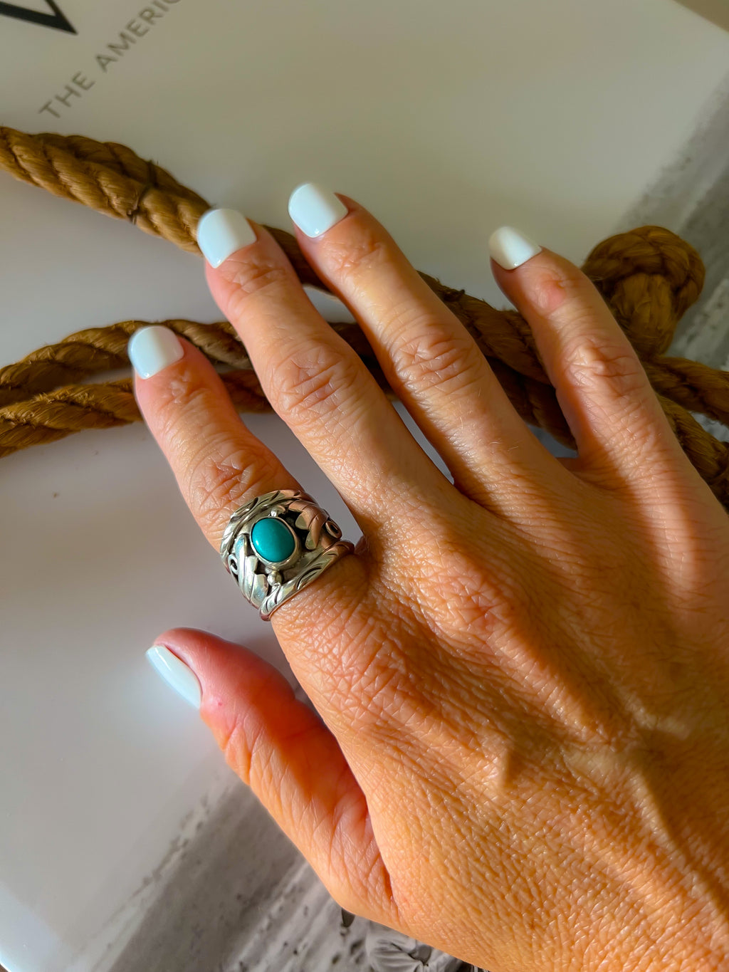 Sierra Turquoise Sterling Ring