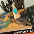 🏜️Vintage Turquoise Sterling Ring